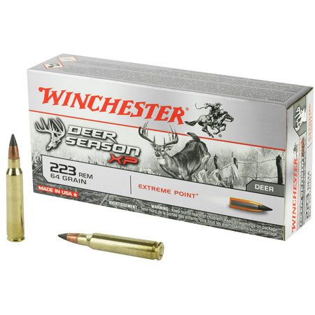 Winchester .223 Remington X223DS Deer Season XP Extreme Point 64 Grain