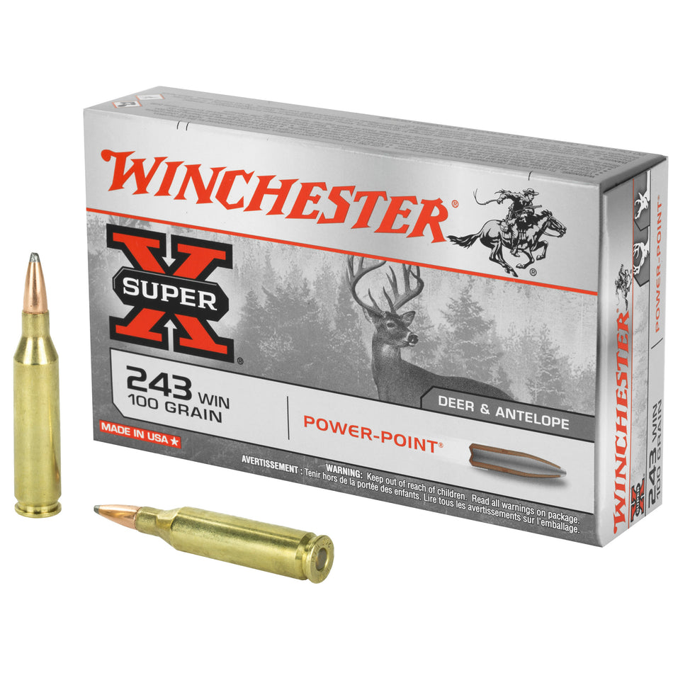 Winchester .243 Winchester X2432A1 Super-X Power-Point 100 Grain