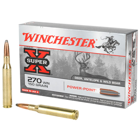 Winchester .270 Winchester X2704 Super-X Power-Point 150 Grain