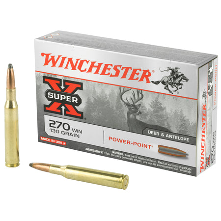 Winchester .270 Winchester X2705 Super-X Power-Point 130 Grain