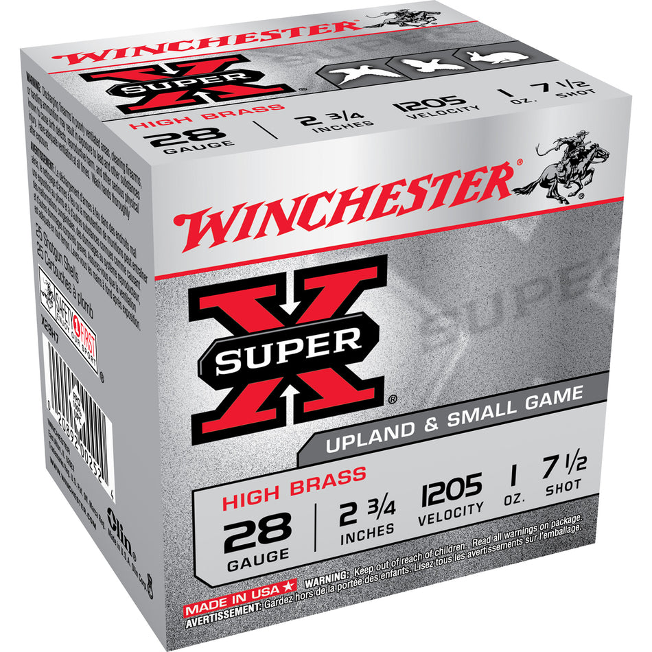 Winchester 28 Gauge X28H7 Super X Heavy Game Load 2.75" 1oz 7.5 Shot