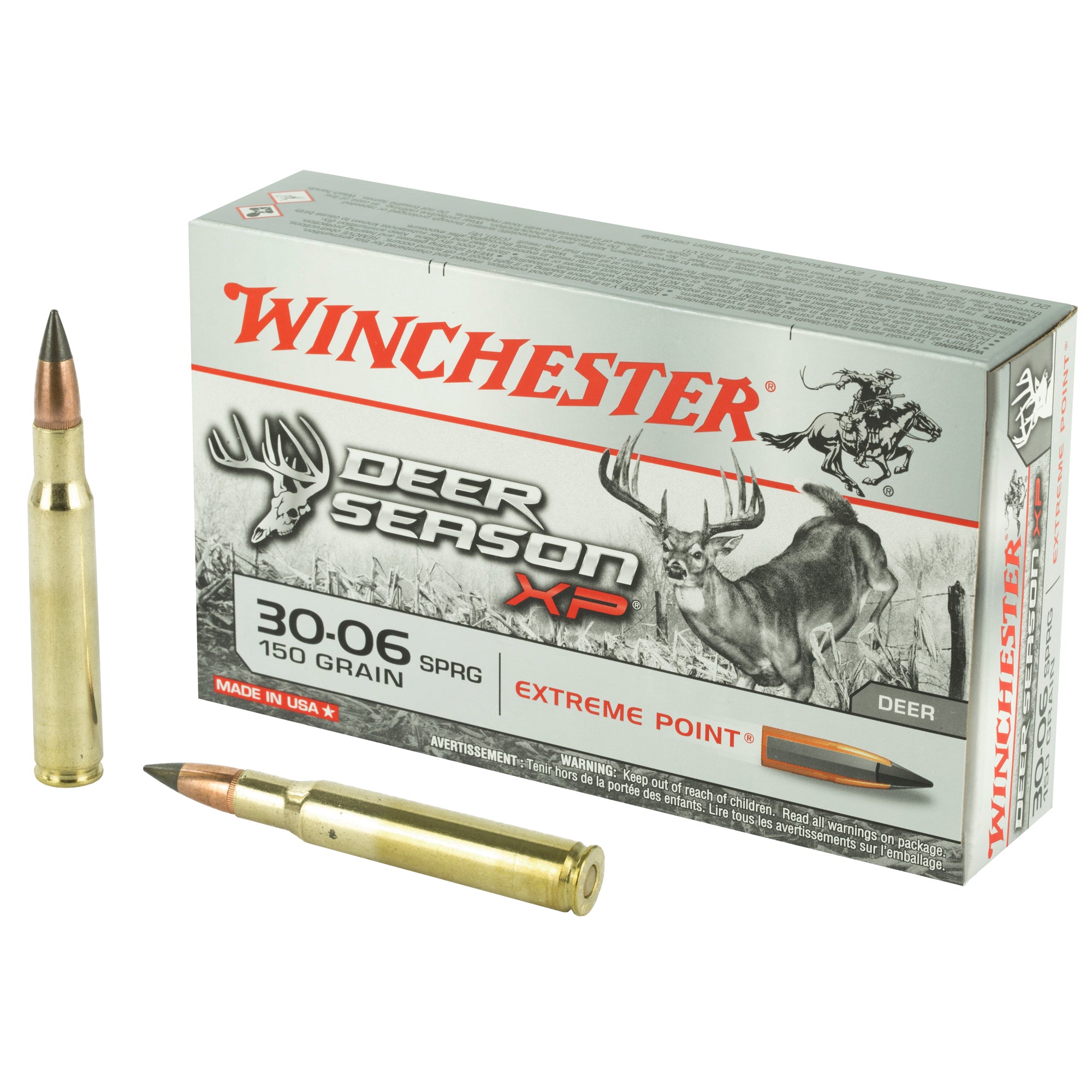 Winchester .30-06 Springfield X3006DS Deer Season XP Extreme Point 150 Grain