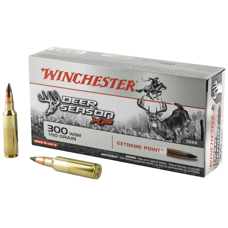 Winchester .300 WSM X300SDS Deer Season XP Extreme Point 150 Grain