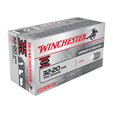 Winchester .32-20 Winchester X32201 Super-X Lead 100 Grain