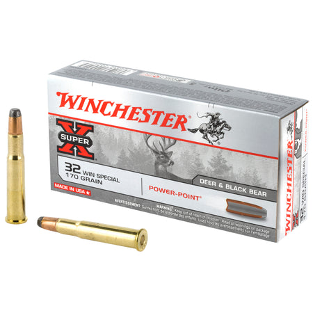Winchester .32 Winchester Special X32WS2 Super-X Power-Point Pointed Soft Point PSP 170 Grain