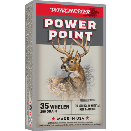 Winchester .35 Whelen X35W Power-Point Jacketed Soft Point JSP 200 Grain