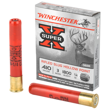Winchester .410 Bore X413RS5 Super X Slug 3" 1/4oz Rifled Slug