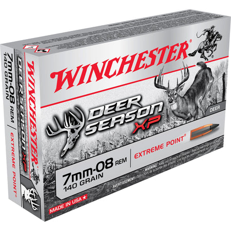Winchester 7mm-08 Remington X708DS Deer Season XP Extreme Point 140 Grain