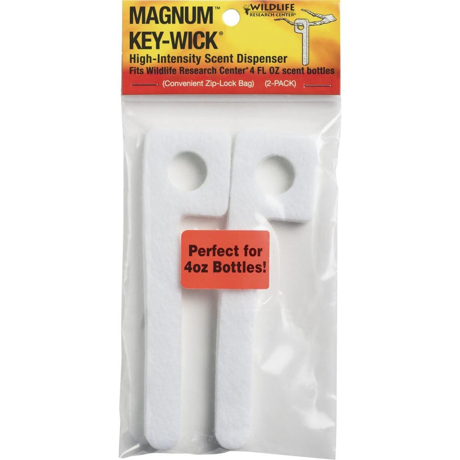 Wildlife Research Magnum Key-Wick for 4 oz Scent Bottles 2/ct