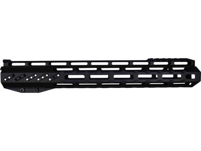 Fostech Mach-2 Lite AR-15 13" Handguard Rail Graphite Black