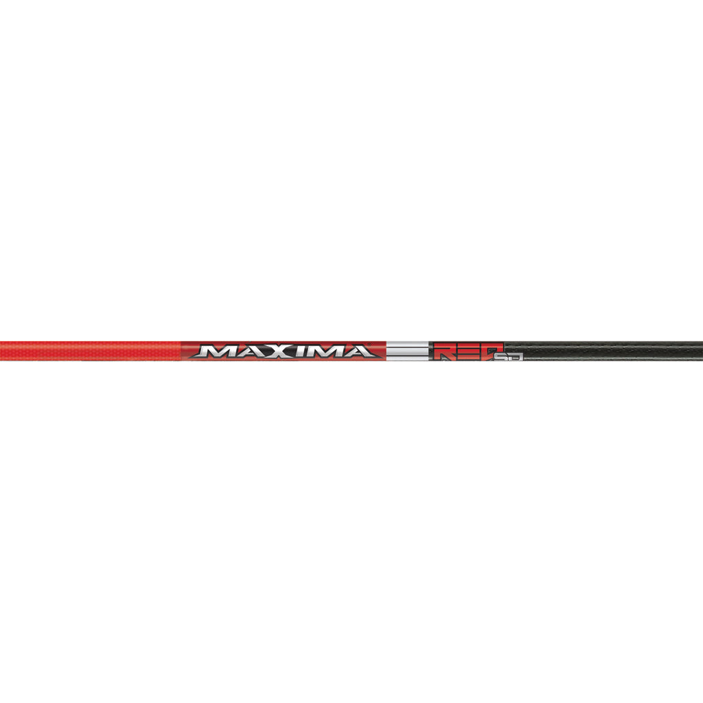 Carbon Express Maxima Red SD 250 Spine Small-Diameter Hunting Shafts, Dozen
