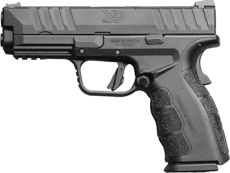 Springfield XD Mod4 9mm Pistol, 16+1, 4" Barrel, Black Melonite
