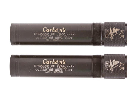 Carlson's Delta Waterfowl Mid and Long Range Extended Choke Tubes 12 Gauge Browning Invector DS 2ct