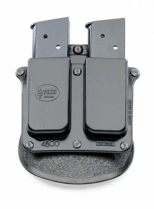 Fobus Double Mag Paddle Pouch for .45 Single Stack Magazines
