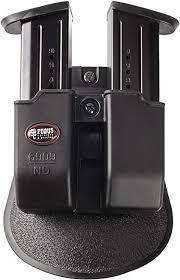 Paddle-Mount Double Magazine Pouch for 9mm & .40 Double-Stack Mags