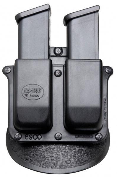 Fobus H&K USP .45 Dual Magazine Paddle Pouch Black