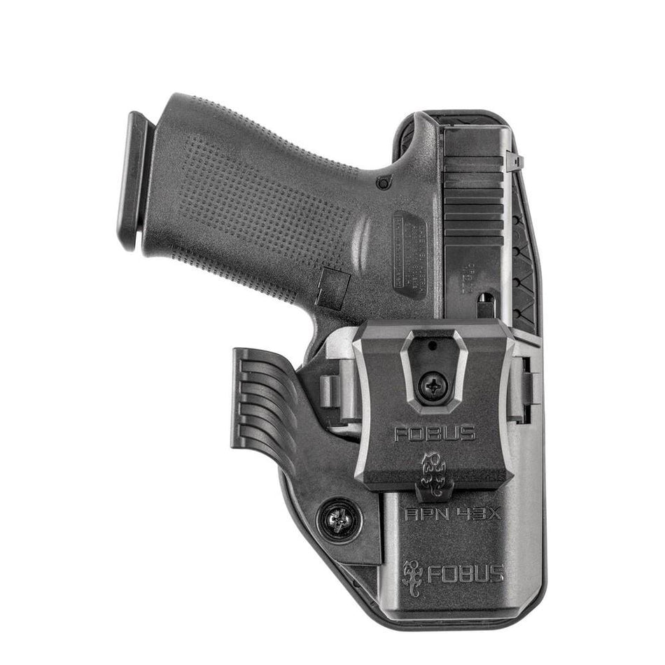 Fobus APN Ambidextrous IWB/OWB Holster for Glock 43/43X MOS with Wing & Sweatguard Black