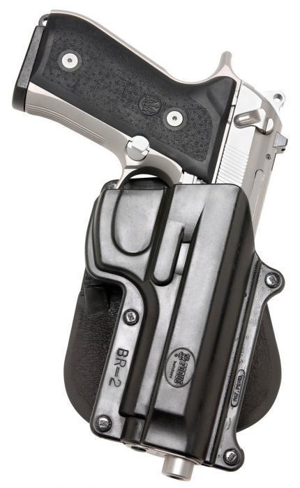 Fobus Beretta 92 and 96 Standard Paddle Holster Black RH