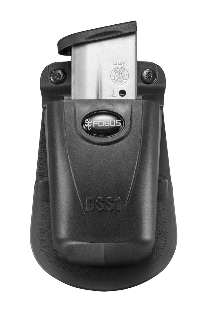 Fobus DSS1 Single Stack 9mm Paddle Magazine Pouch Polymer