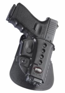 Fobus LH Belt Holster Fits Most Glocks and Walther PK 380 Black