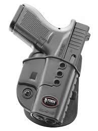 Fobus Glock 42 Paddle Holster Right Hand Black