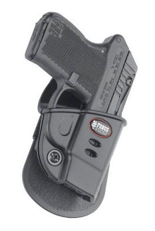 Fobus E2 Evolution Paddle Holster Kel-Tec P3AT Black Right Hand