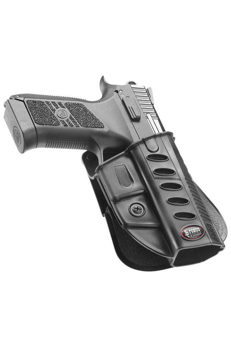 Fobus Evolution E2 Series Black RH Paddle Holster CZ P07