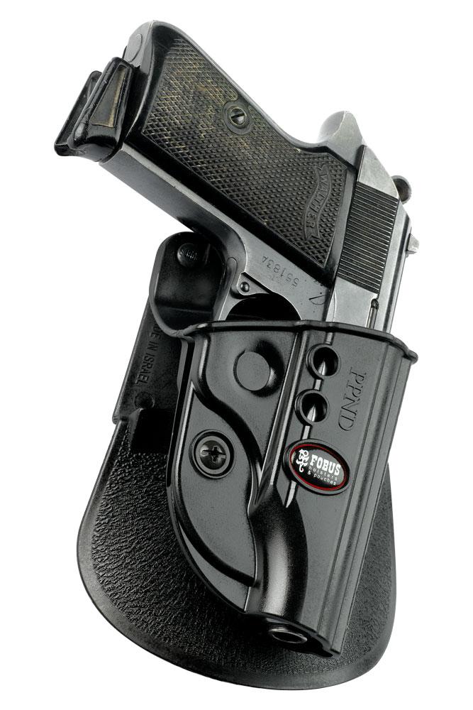 Fobus Low Profile Standard Paddle Holster Walther PPK Black RH