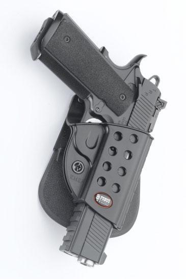 Fobus Evolution E2 Paddle Holster Springfield 1911 Rail RH Black