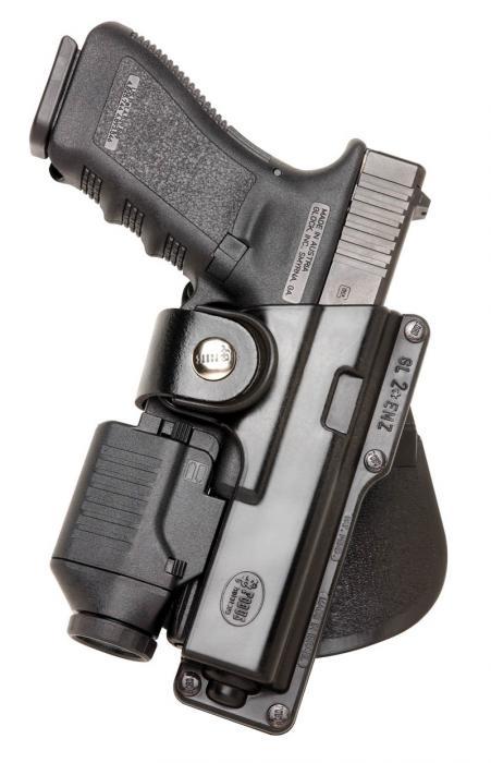 Fobus Paddle Holster Glock 17/22/31 Light or Laser Equipped