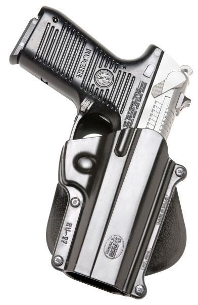 Fobus Ruger P90/P94 Standard Paddle Holster - Black, Right Hand