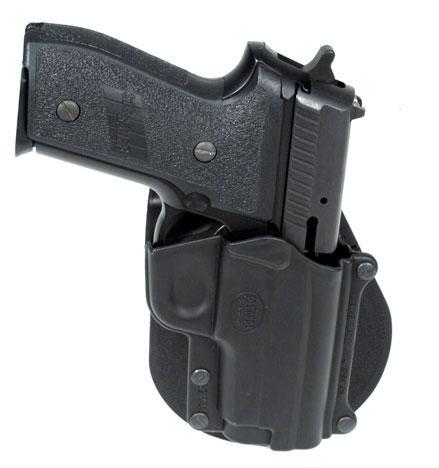 Fobus Sig Sauer P229 Roto Paddle Holster, No Rails, RH Black