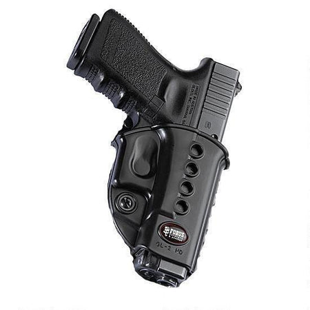 Fobus Evolution Belt Holster for Walther PPS & S&W Shield - Right Hand Black