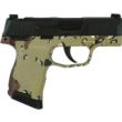 Sig Sauer P365 Custom "Chocolate Chip Hydro Dip" 9mm Pistol, 10rd Mags, 3.1" Barrel, Black Slide