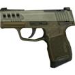 Sig Sauer P365 Gold Bug Distressed Gray/Brown Optic-Ready Handgun, 9mm Luger, 10rd Magazines (2), 3.1" Barrel, X-RAY3 Sights, Manual Safety