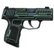 Sig Sauer P365 "Outlander Blue Laser" 9mm Luger Handgun w/ 10rd Magazines (2), 3.1" Spectrum Barrel, X-RAY3 Sights, Manual Safety