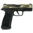Sig Sauer P365 MultiCam XMACRO TACOPS Handgun, 9mm Luger, 17rd Magazines (4), 3.7" Barrel, Black Grip