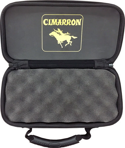 Cimarron Large Revolver Carrying Case for 5.5"–8" Barrel Revolvers Black