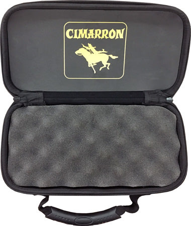 Cimarron Small Revolver Carrying Case for 3.5"–5.5" Barrel Revolvers Black