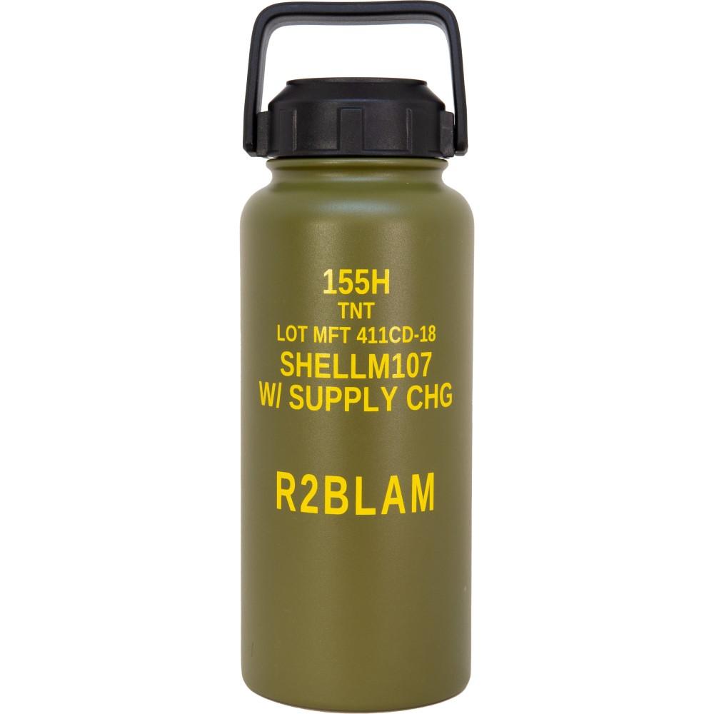 MFT M107 155MM Howitzer Vacuum Water Bottle 32 oz
