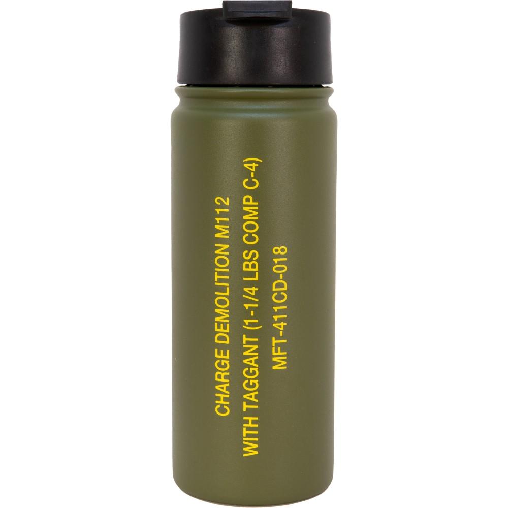 MFT M112 Demo Charge Flip Top Insulated Water Bottle 16 oz
