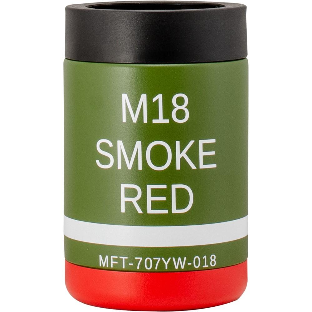 Mission First Tactical M18 Red Smoke 12 oz Beverage Can Cooler