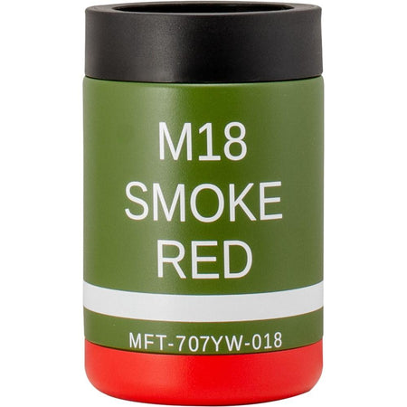 Mission First Tactical M18 Red Smoke 12 oz Beverage Can Cooler