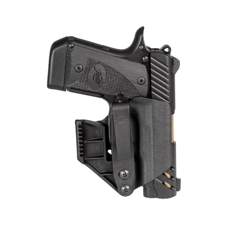 Mission First Tactical Minimalist IWB Appendix Holster for Kimber Micro 9 Ambi Black