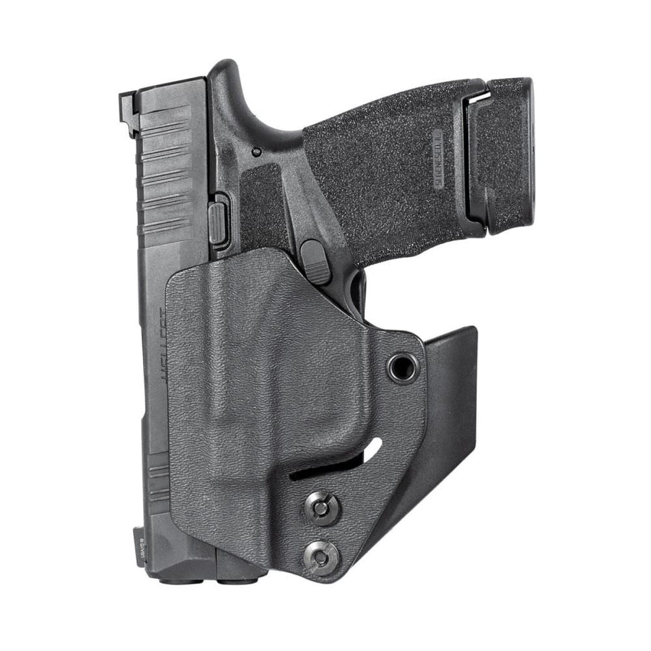 Mission First Tactical Minimalist IWB Appendix Holster for Springfield Hellcat Micro 9mm Ambi Black