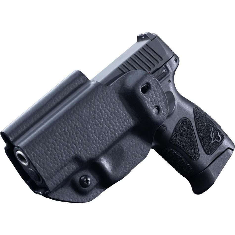 Mission First Tactical Ambi Leather Hybrid Holster for Taurus G2C G2S G3c PT111 IWB OWB Black