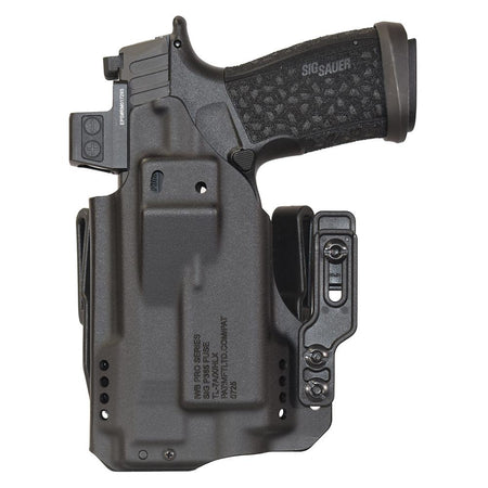 MFT Pro Series IWB Holster, Sig P365 Fuse TLR7 Compatible, Kydex, Black, Ambi