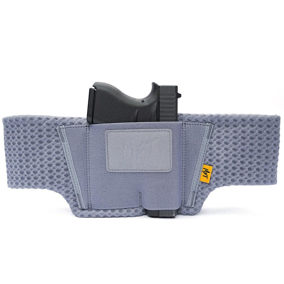 MFT Ultralite Belly Band Holster, Universal Handgun Fit, Ambidextrous, Dove Gray, Adjustable