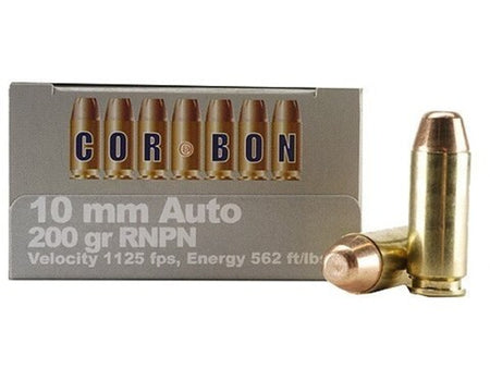 Cor-Bon 10mm Auto HT10200PN/20 Hunting Jacketed Hollow Point JHP 200 Grain