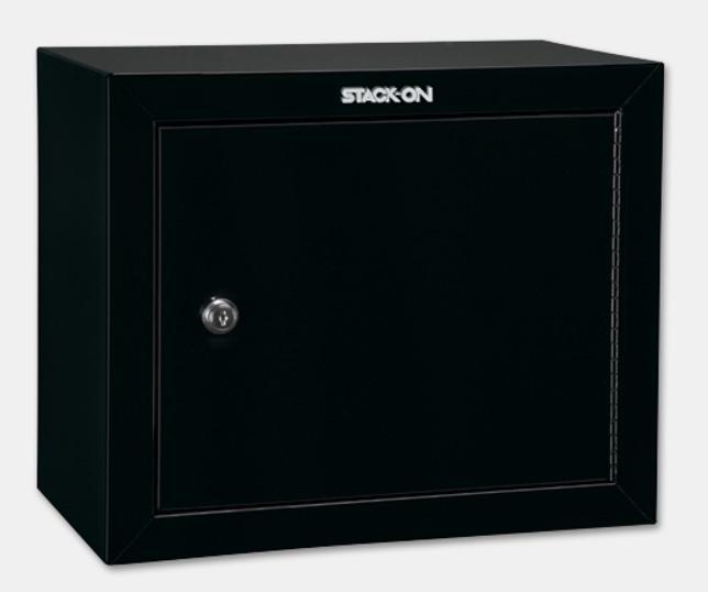 Stack-On Black Steel Handgun and Ammo Security Cabinet